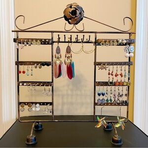 30 Pairs Assorted Styles Earrings Bundle (8 New, 22 Used or Vintage Condition)